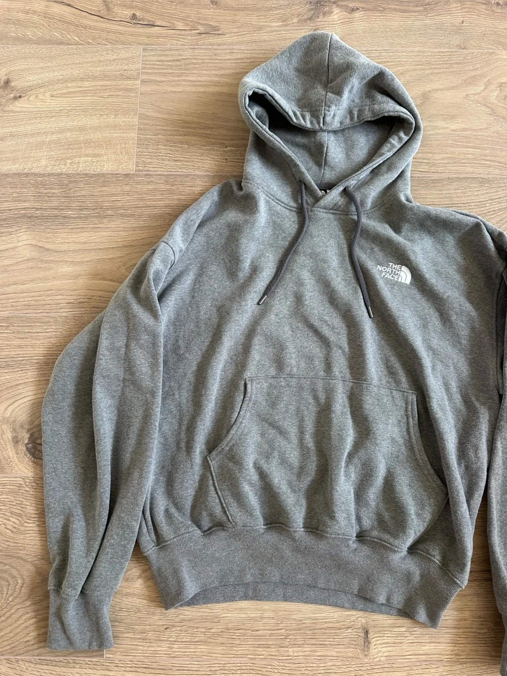 The North Face Men's Heather Grey Pullover Hoodie